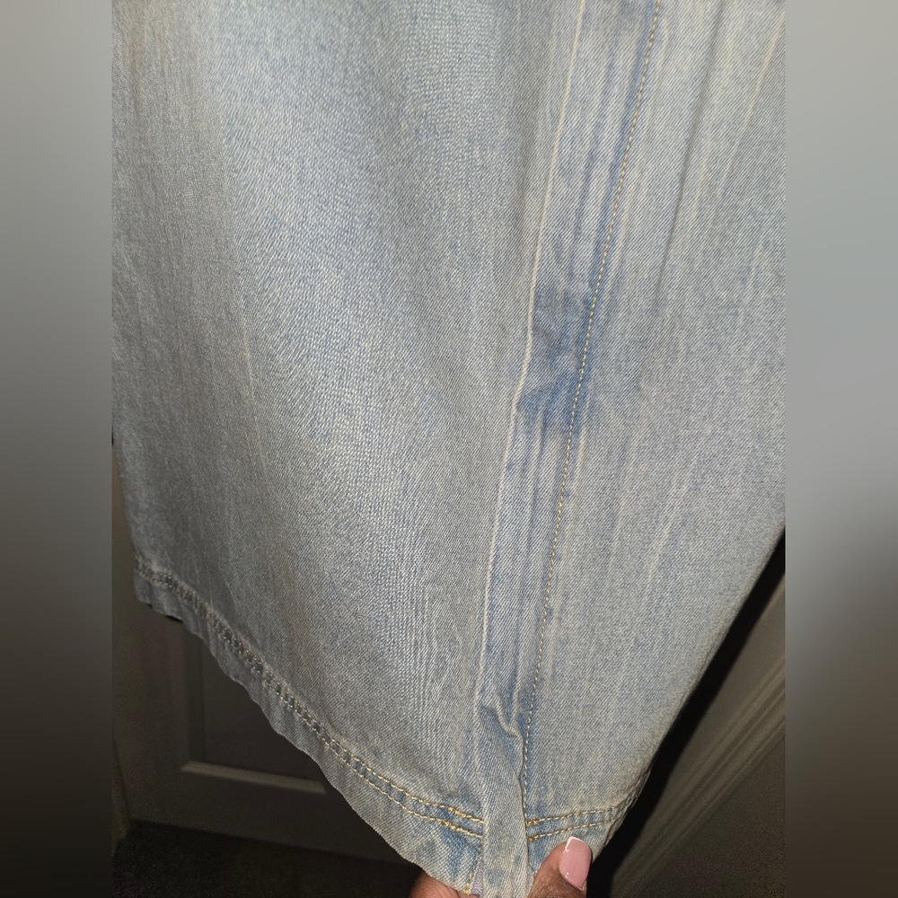 NWT Adidas Originals 2-in-1 Denim Skirt - Picture 13 of 16